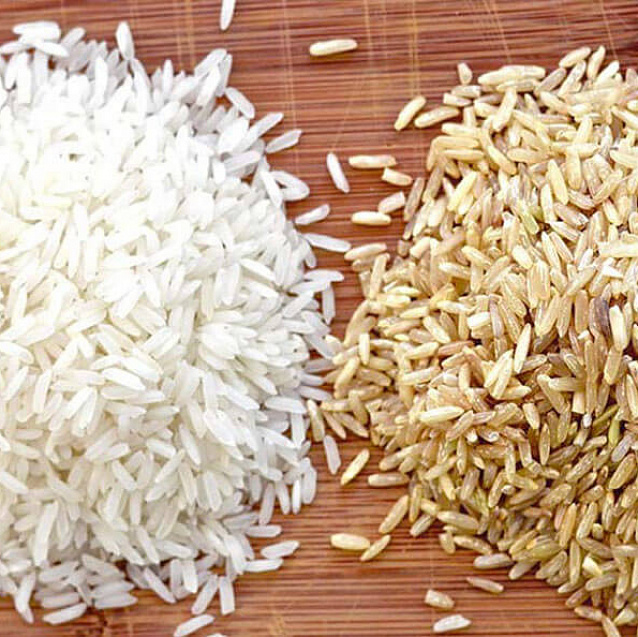 Белый рис VS Коричневый рис